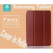 Fancy Leather Case Tablet Samsung TabS2 8.0 T715 Brown