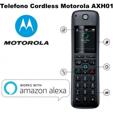 TELEFONO CORDLESS MOTOROLA ALEXA AXH01