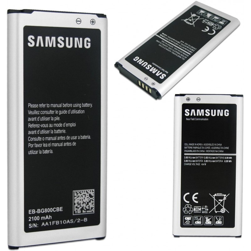 Genuine Battery For Samsung Galaxy S5 Mini - EBBG800CBE Bulk