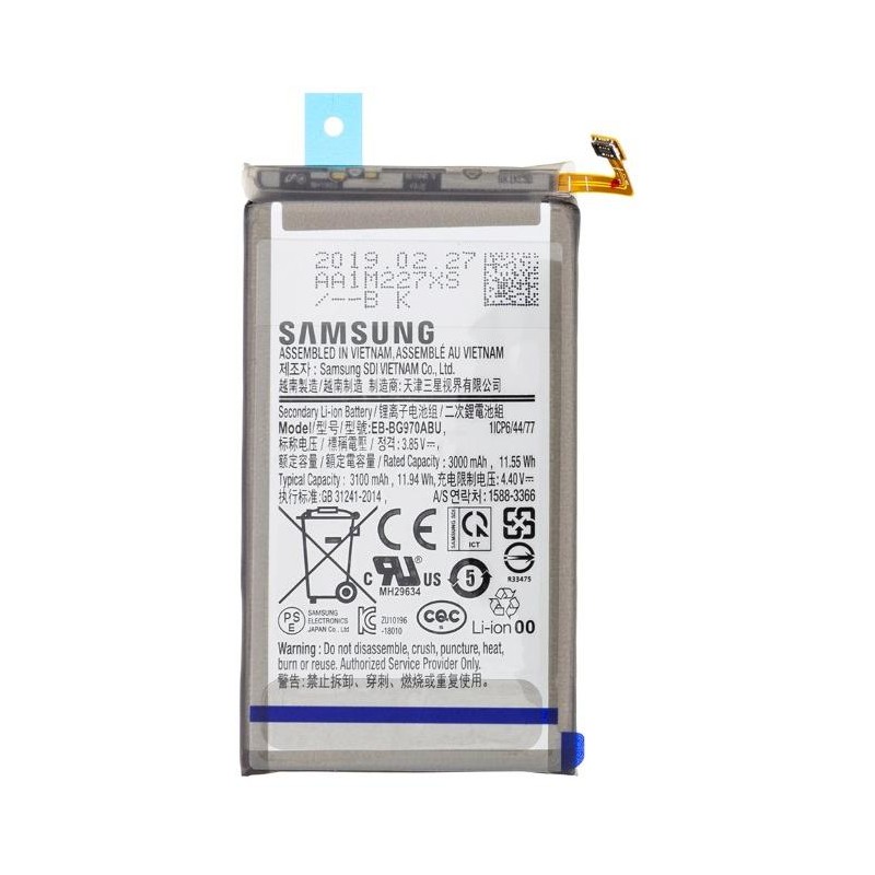 Batteria for Samsung Galaxy S10e EB-BG970ABU Service p.