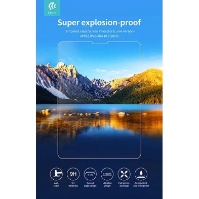 Tempered Glass Protector iPad Air 4 Gen. 10.9'' 2020 A2324, 