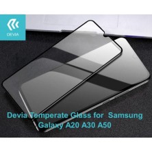 Temperate glass Full Screen for Samsung A50/A30/A20 Black