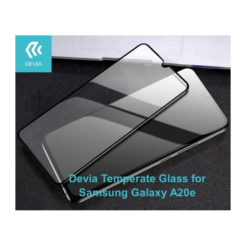 Temperate glass Full Screen for Samsung Galaxy A20E Black