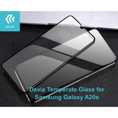 Temperate glass Full Screen for Samsung Galaxy A20E Black