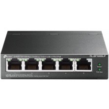 Switch Desktop 5 port 10/100Mbps con 4-Port PoE TL-SF1005LP