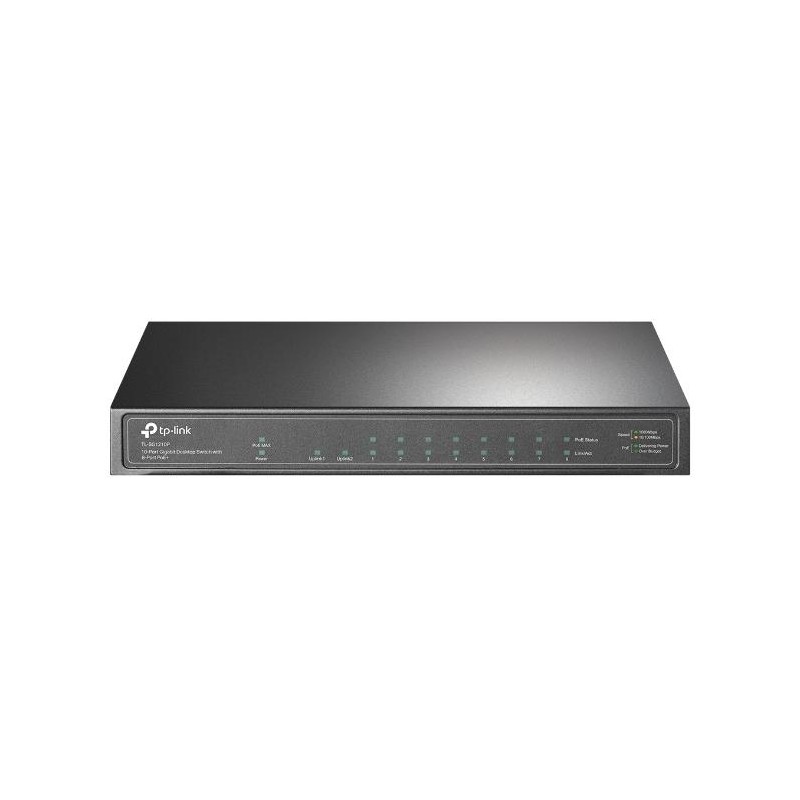 Switch 10 port Gigabit 8 port PoE+ 1 SFP TL-SG1210P