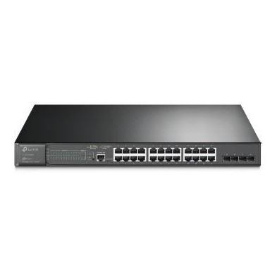 Switch 24 Port Gigabit PoE+ e4 Slot SFP Jetstream OmadaSDN