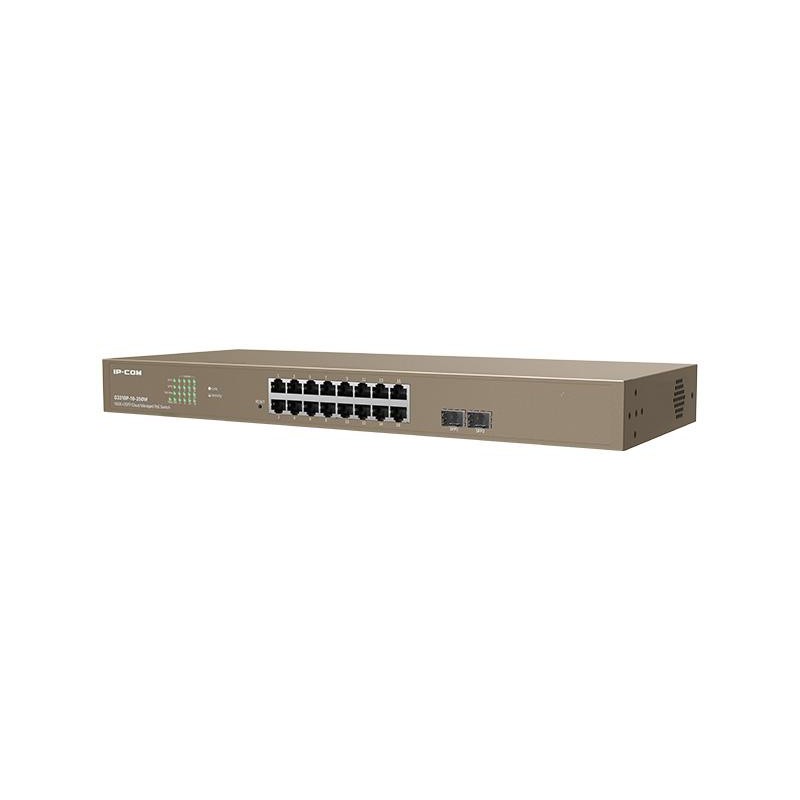 Switch PoE Rack Cloud Managed L2 16 Port GE + 2SFP