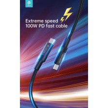 Extreme speed 100W PD fast cable 1.5mt