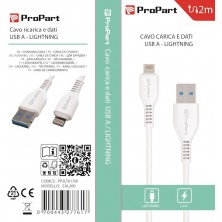 Apple Lightning Cable 5V 2.4A 2m Charging and Data White