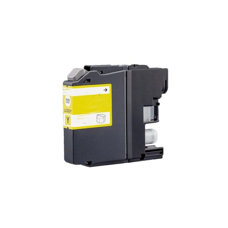 Brother LC22U 16ML Amarillo compatible Brother MFC-J985DW/DCP-J785DW-1.2K