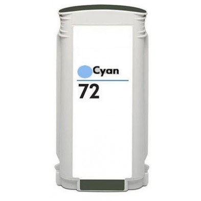 HP 72/C9371A 130ml compatible Dye Cyan para HP Designjet T1100,T1200,T1300,T2300