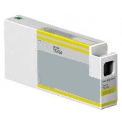 Epson C13T636400 amarillo compatible 700ml pigmentada Pro7700,7890,7900,9890,9900