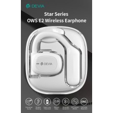 TWS-OWS E2 EM043 Earphones White external earcups