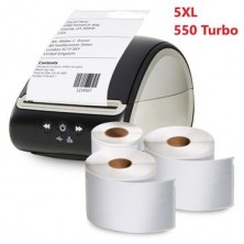NFC White 25X25mm 850psc Com DYMO Labelwriter 550,5XLS1933083