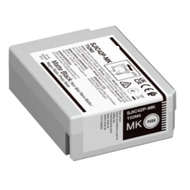 Matte-Black Pigme com ColorWorks C4000e(MBK)-50MLC13T52M540