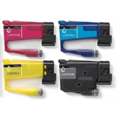 Yellow Compatible Brother MFC-J4350DW/J4550DW-2KLC527XLY