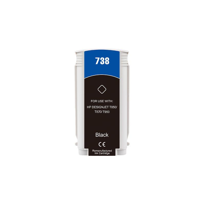 130ML Black Reman HP DesignJet T850,T870,XT870,XT950498N4A