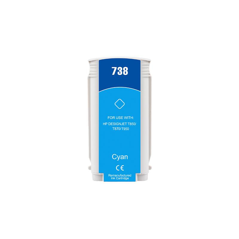 130ML Cyan Reman HP DesignJet T850,T870,XT870,XT950498N5A