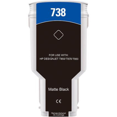 300ML Black Reman HP DesignJet T850,T870,XT870,XT950498N8A