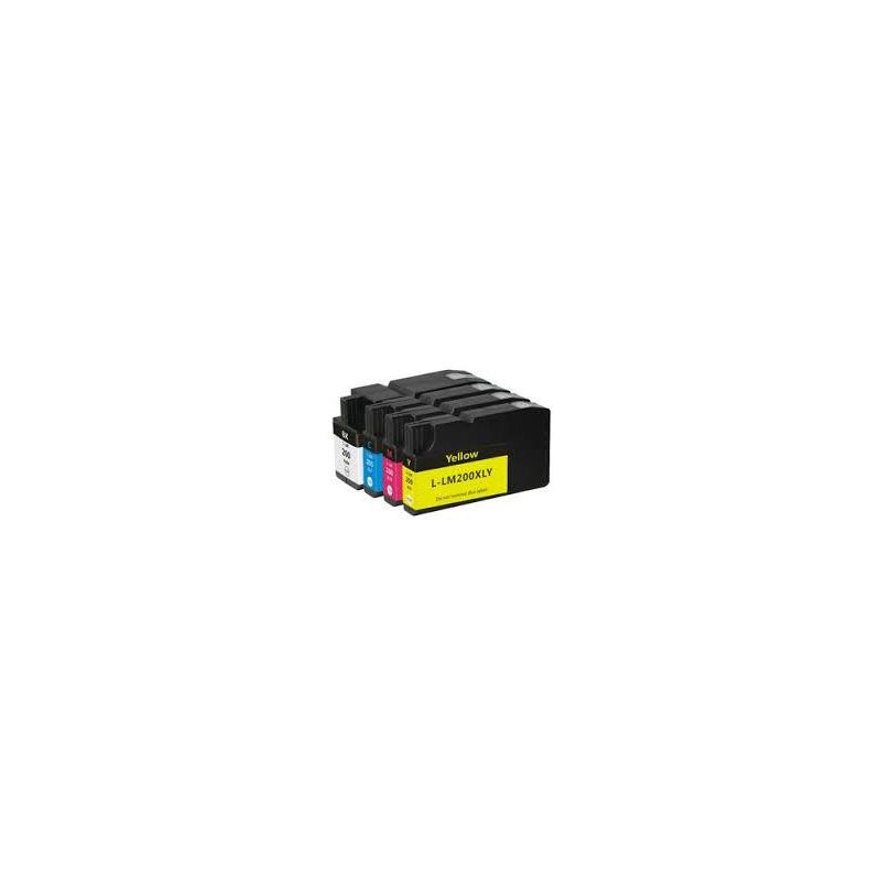 82ML BK para Lexmark Pro4000C Pro5000T-2.5K14L0197
