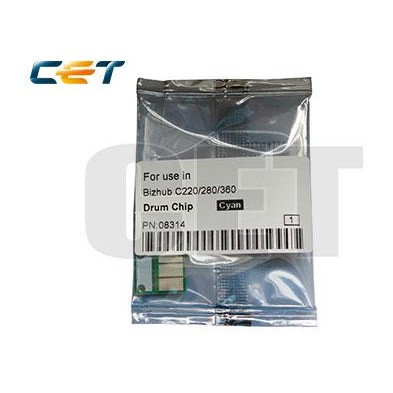 CET Drum Chip CMY Konica Minolta Bizhub C220,C280,C360