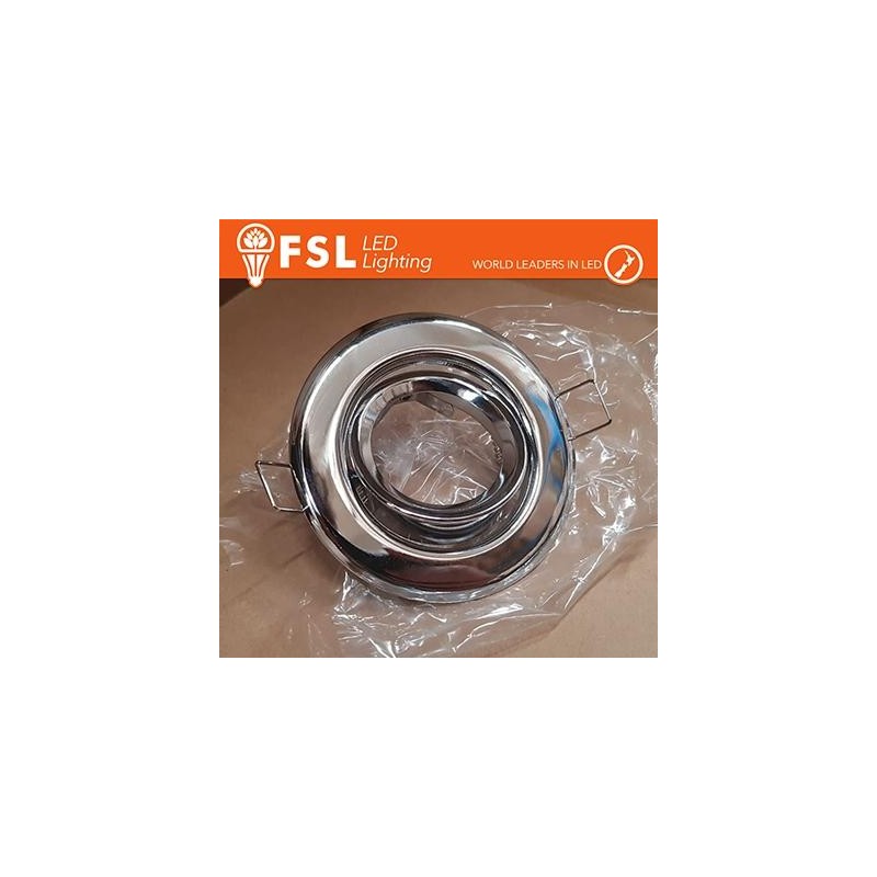  Soporte Foco de Aluminio Ajustable 90*25/Φ70 - GU10 MR16