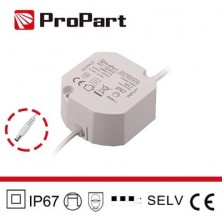 Driver Switching: IP67 12V 20W Size:59*59*28mm
