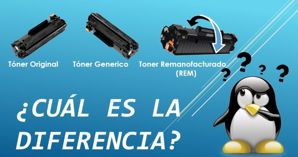 Toner HP Original, Genérico, Remanofacturado, ¿cuál es su diferencia?