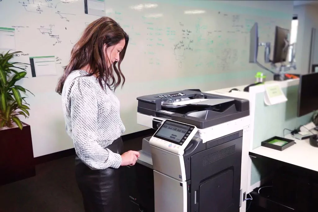 Cómo funciona una impresora de oficina?