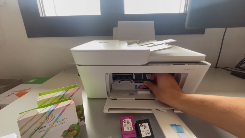 Cómo cambiar los cartuchos de tinta HP